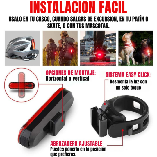 Luz Trasera GOCYCLEPRO